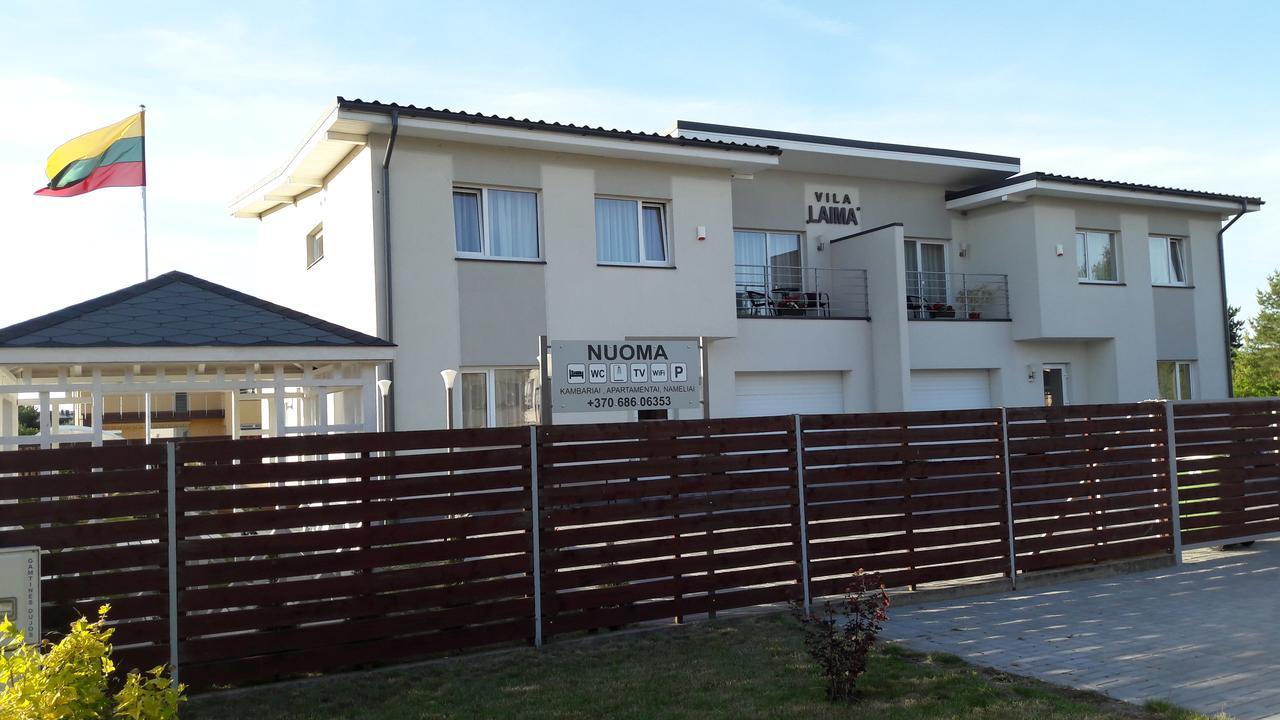 Hotel Vila Laima Šventoji Exteriér fotografie